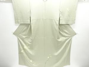 南克治作　本場加賀友禅　枝花模様訪問着